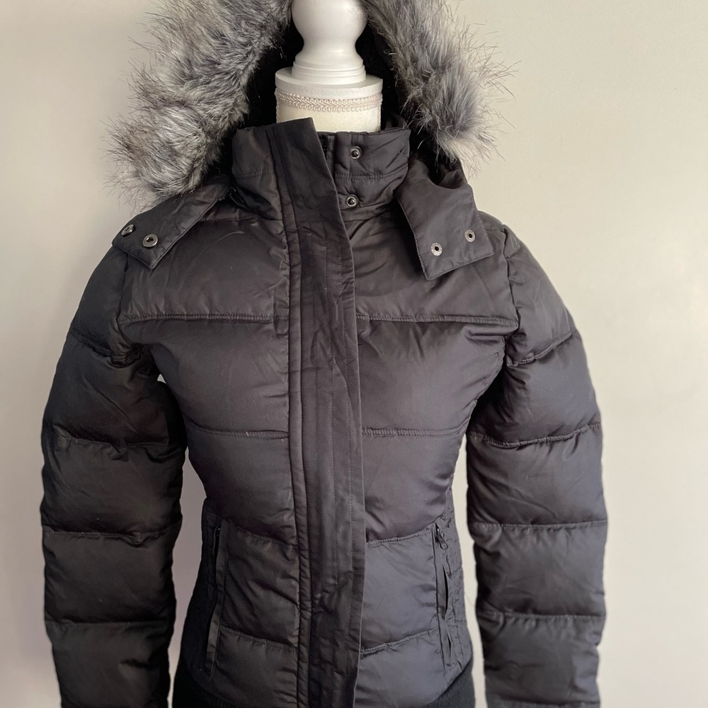 LFL1982 Black Puffer Coat